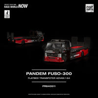 Thumbnail for PRE-ORDER Pop Race 1:64 PANDEM FUSO 300 FLATBED TRANSPORTER, ADVAN
