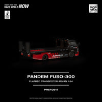 Thumbnail for PRE-ORDER Pop Race 1:64 PANDEM FUSO 300 FLATBED TRANSPORTER, ADVAN