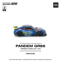 Thumbnail for PRE-ORDER Pop Race 1:64 PANDEM GR 86 TENGKU DJAN LEY