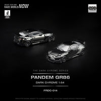 Thumbnail for PRE-ORDER Pop Race 1:64 PANDEM GR86 DARK CHROME