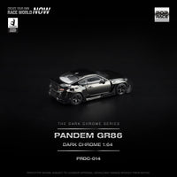 Thumbnail for PRE-ORDER Pop Race 1:64 PANDEM GR86 DARK CHROME