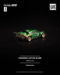 Thumbnail for PRE-ORDER Pop Race 1:64 PANDEM LOTUS ELISE GREEN