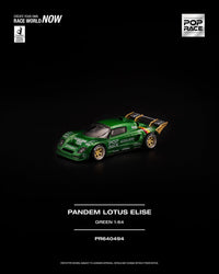 Thumbnail for PRE-ORDER Pop Race 1:64 PANDEM LOTUS ELISE GREEN
