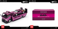Thumbnail for PRE-ORDER Pop Race 1:64 PANDEM LOTUS ELISE PURPLE CHROME TRUCK SET HEC 2026 Exclusive