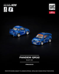 Thumbnail for PRE-ORDER Pop Race 1:64 PANDEM QR32 BLUE NEW TOOLING
