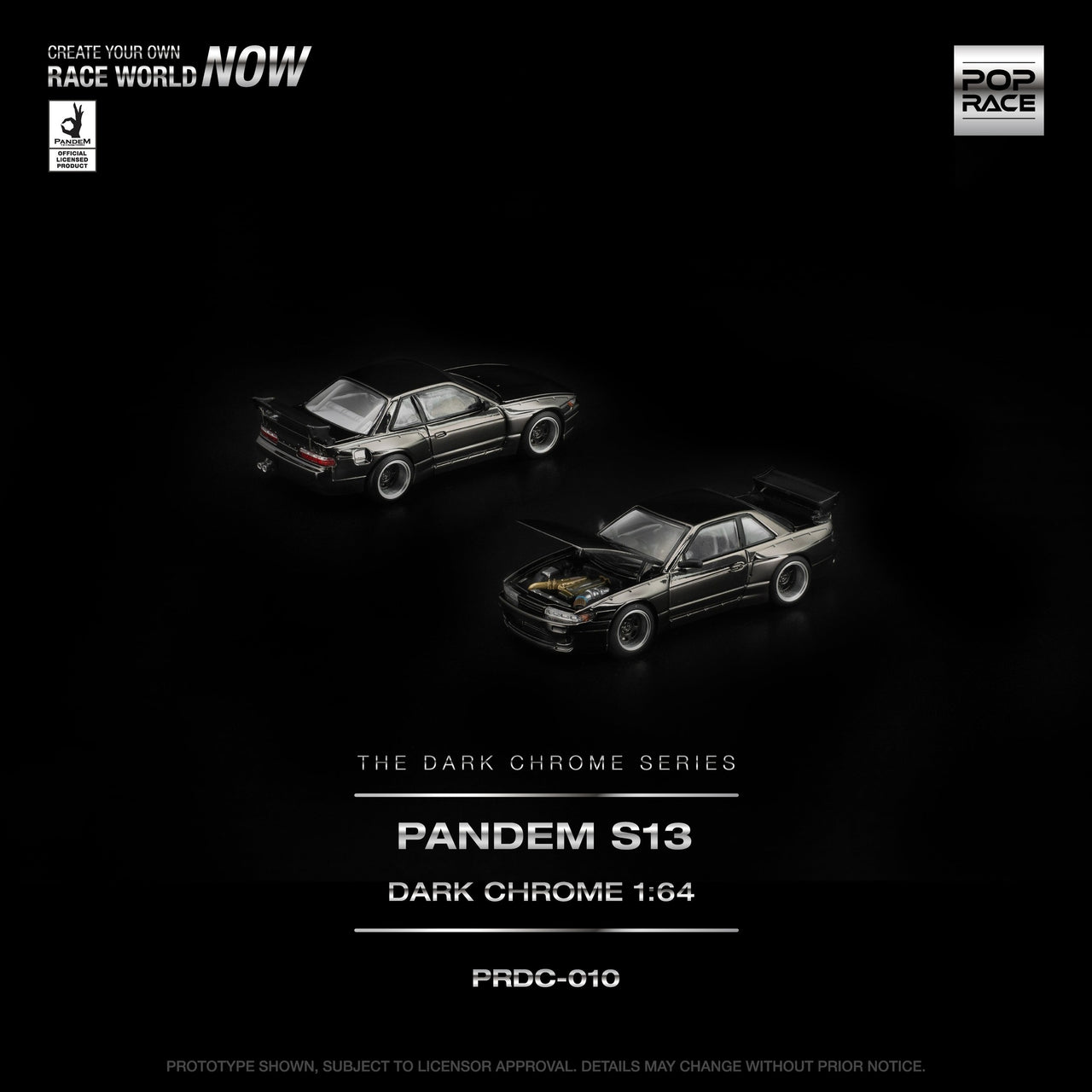PRE-ORDER Pop Race 1:64 PANDEM S13
