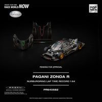 Thumbnail for PRE-ORDER Pop Race 1:64 Pagani ZONDA R NURBURGRING LAP TIME RECORD