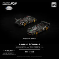 Thumbnail for PRE-ORDER Pop Race 1:64 Pagani ZONDA R NURBURGRING LAP TIME RECORD