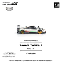 Thumbnail for PRE-ORDER Pop Race 1:64 Pagani ZONDA R White