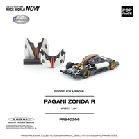 Thumbnail for PRE-ORDER Pop Race 1:64 Pagani ZONDA R White