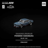 Thumbnail for PRE-ORDER Pop Race 1:64 Pandem Hakosuka Blue Tokyo Auto Salon Exclusive