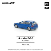 Thumbnail for PRE-ORDER Pop Race 1:64 Pandem Honda Civic EG6 CAPTIVA BLUE