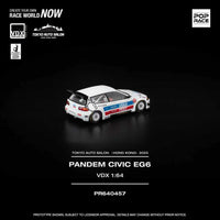 Thumbnail for PRE-ORDER Pop Race 1:64 Pandem Honda Civic EG6 VDX Tokyo Auto Salon Exclusive