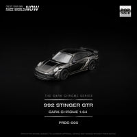 Thumbnail for PRE-ORDER Pop Race 1:64 Porsche 992 STINGER GTR DARK CHROME