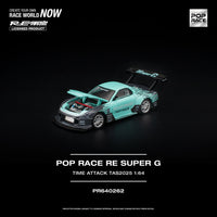 Thumbnail for PRE-ORDER Pop Race 1:64 Porsche RE SUPER G TIME ATTACK TAS 2025