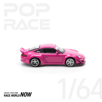 Thumbnail for PRE-ORDER Pop Race 1:64 Porsche RWB 997 PINK