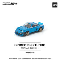 Thumbnail for PRE-ORDER Pop Race 1:64 Porsche Singer DLS Turbo METALLIC BLUE