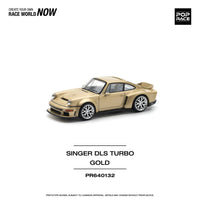 Thumbnail for PRE-ORDER Pop Race 1:64 Porsche Singer DLS Turbo ROAD GOLD