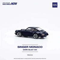 Thumbnail for PRE-ORDER Pop Race 1:64 Porsche Singer Monaco Midnight Blue