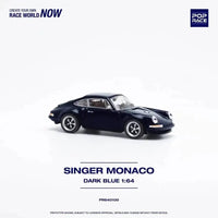 Thumbnail for PRE-ORDER Pop Race 1:64 Porsche Singer Monaco Midnight Blue