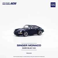 Thumbnail for PRE-ORDER Pop Race 1:64 Porsche Singer Monaco Midnight Blue