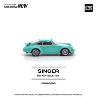 Thumbnail for PRE-ORDER Pop Race 1:64 Porsche Singer Tiffany Blue