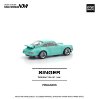 Thumbnail for PRE-ORDER Pop Race 1:64 Porsche Singer Tiffany Blue