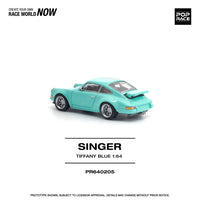 Thumbnail for PRE-ORDER Pop Race 1:64 Porsche Singer Tiffany Blue