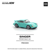 Thumbnail for PRE-ORDER Pop Race 1:64 Porsche Singer Tiffany Blue
