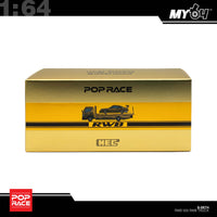 Thumbnail for PRE-ORDER Pop Race 1:64 RWB 930 GOLD CHROME TRUCK SET HEC 2026 Exclusive