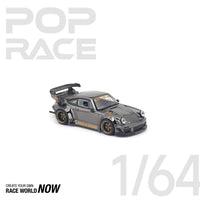 Thumbnail for PRE-ORDER Pop Race 1:64 RWB 930 GUN METAL