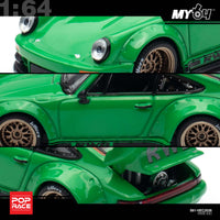 Thumbnail for PRE-ORDER Pop Race 1:64 RWB 930 Green HEC 2026 Exclusive
