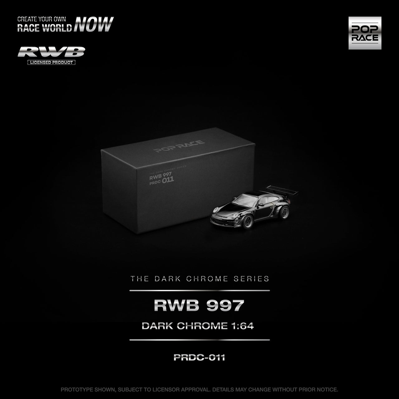 PRE-ORDER Pop Race 1:64 RWB 930 Green HEC 2026 Exclusive