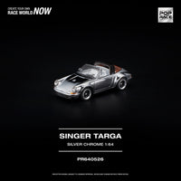Thumbnail for PRE-ORDER Pop Race 1:64 SINGER TARGA SILVER CHROME