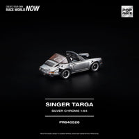 Thumbnail for PRE-ORDER Pop Race 1:64 SINGER TARGA SILVER CHROME