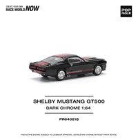 Thumbnail for PRE-ORDER Pop Race 1:64 Shelby Mustang GT500 DARK CHROME