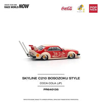 Thumbnail for PRE-ORDER Pop Race 1:64 Skyline C210 Kaido Racer BOSOZOKU Style COCA COLA JP