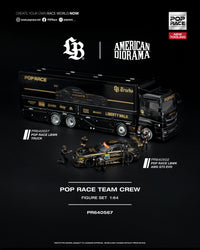 Thumbnail for PRE-ORDER Pop Race 1:64 TEAM CREW 6 Figures