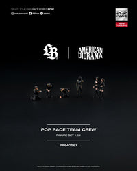 Thumbnail for PRE-ORDER Pop Race 1:64 TEAM CREW 6 Figures