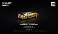 Thumbnail for PRE-ORDER Pop Race 1:64 TOP SECRET GT300 SUPRA GOLD CHROME