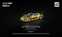Thumbnail for PRE-ORDER Pop Race 1:64 TOP SECRET GT300 SUPRA GOLD CHROME