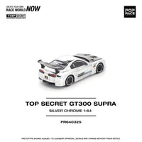 Thumbnail for PRE-ORDER Pop Race 1:64 Top Secret Toyota Supra GT300 Silver Chrome