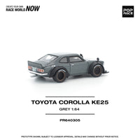 Thumbnail for PRE-ORDER Pop Race 1:64 Toyota Corolla KE25, Matte Grey