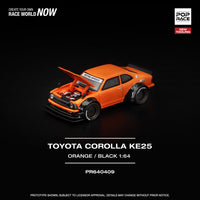 Thumbnail for PRE-ORDER Pop Race 1:64 Toyota Corolla KE25, ORANGE