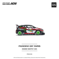 Thumbnail for PRE-ORDER Pop Race 1:64 Toyota GR Yaris PANDEM DAIGO SAITO