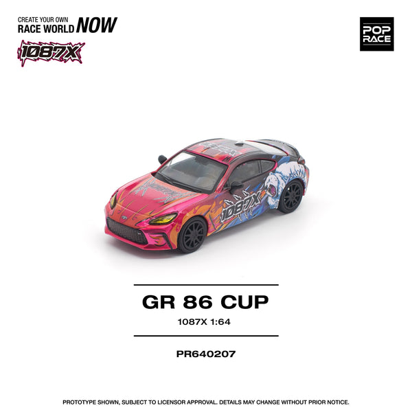 Pop Race 1:64 Toyota GR86 Cup 1087X – Little Luca's Toys