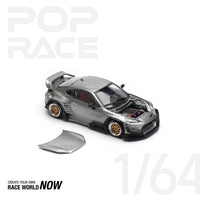 Thumbnail for PRE-ORDER Pop Race 1:64 Toyota PANDEM GR86 - SILVER NEW TOOLING