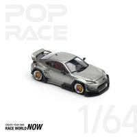 Thumbnail for PRE-ORDER Pop Race 1:64 Toyota PANDEM GR86 - SILVER NEW TOOLING