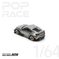 Thumbnail for PRE-ORDER Pop Race 1:64 Toyota PANDEM GR86 - SILVER NEW TOOLING