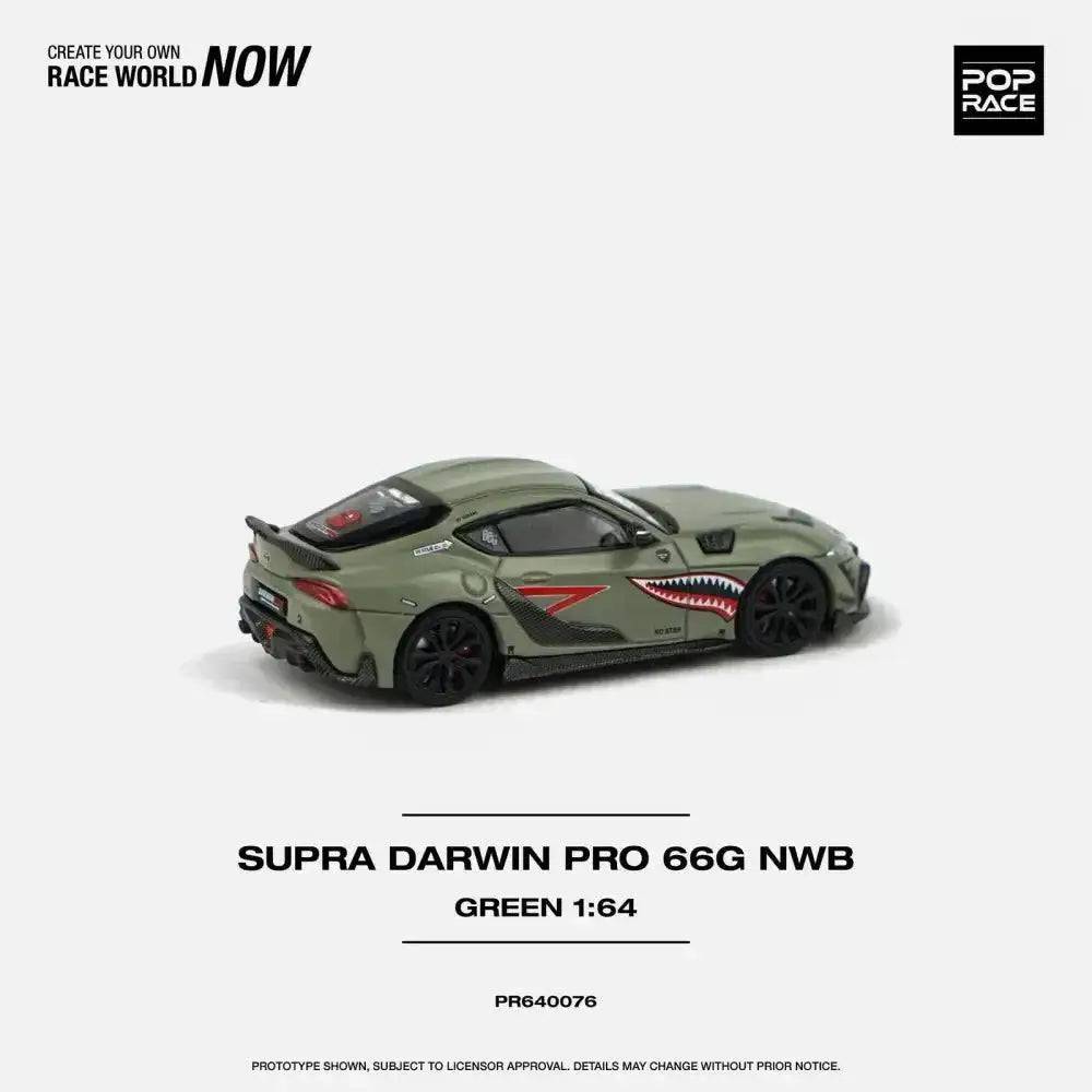 PRE-ORDER Pop Race 1:64 Toyota Supra DARWIN PRO 66G NWB